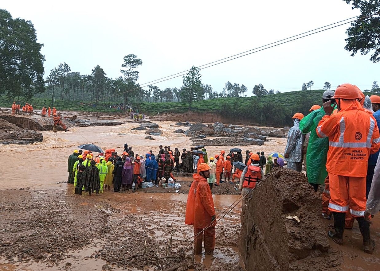 143 Dead After Landslides Hit Kerala’s Wayanad, Rescue Ops Intensify