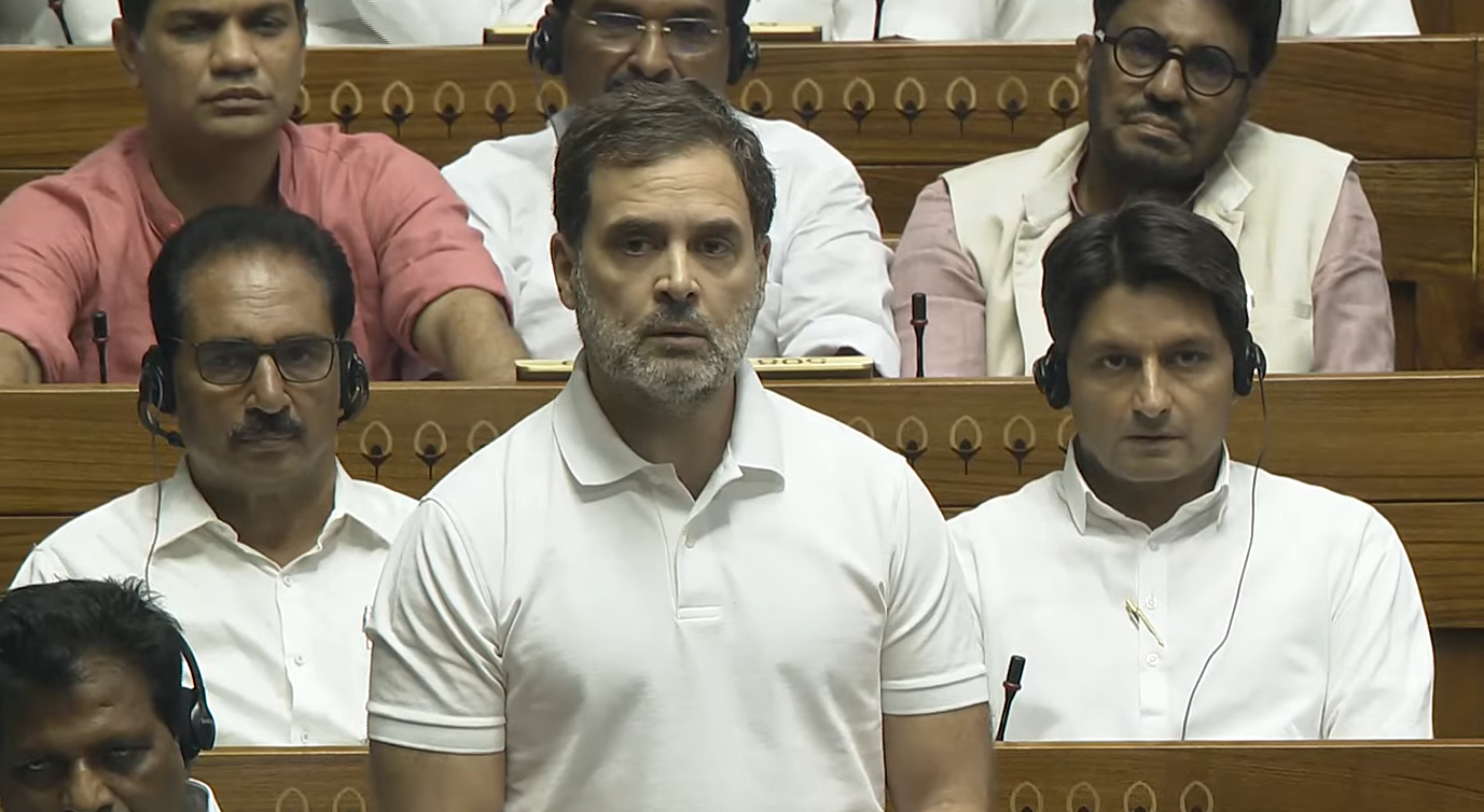 Several parts of Rahul Gandhi’s speech in Lok Sabha expunged