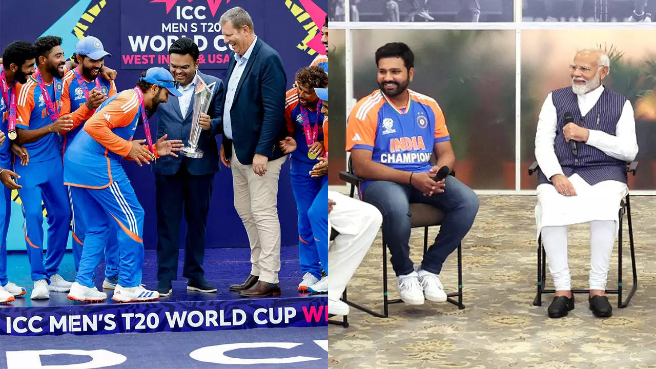 ‘Wo nirtya jo hota hai … ‘: PM Modi’s hilarious query for Rohit leaves Team India in splits