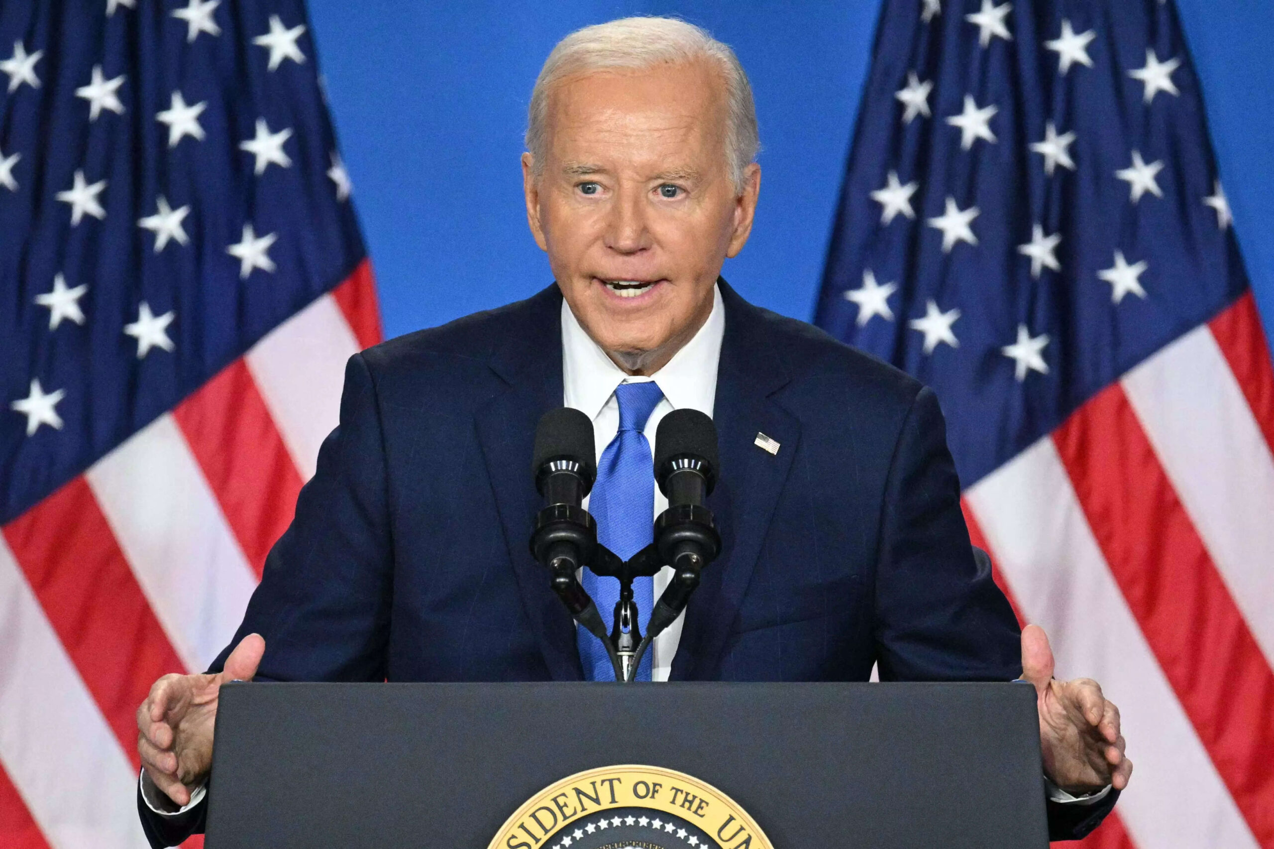 Defiant Biden doomed by flubs and fearful Democrats despite forceful performance at press conference