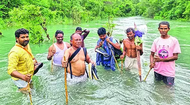 Telangana health officer treks 16km, wades through stream to give medicines to tribals