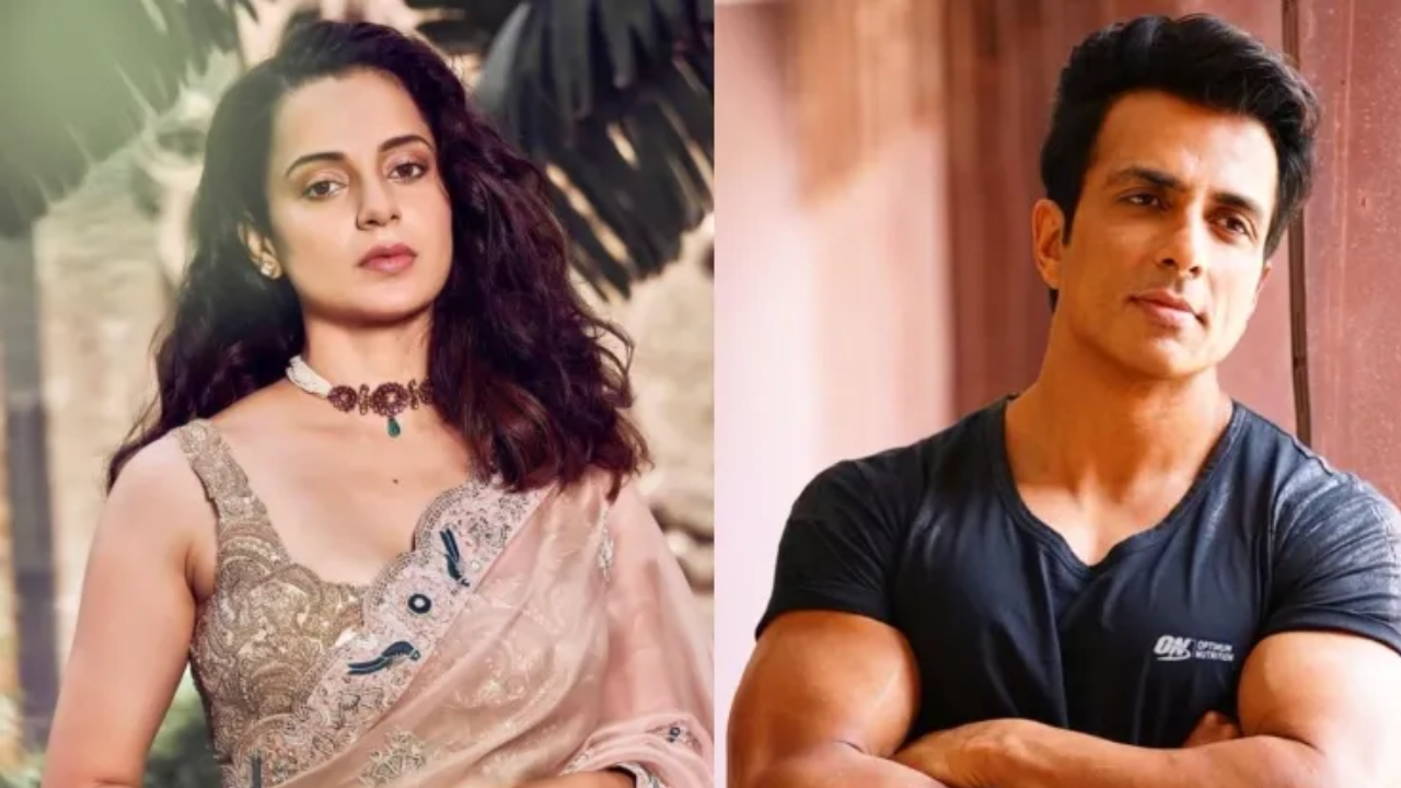 ‘Halal’ vs ‘humanity’: Kangana Ranaut questions Sonu Sood’s stand on Kanwar Yatra row