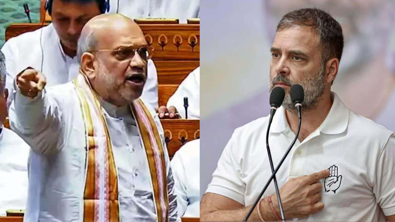 ‘Why this arrogance?’: Amit Shah attacks Rahul over Parliament conduct