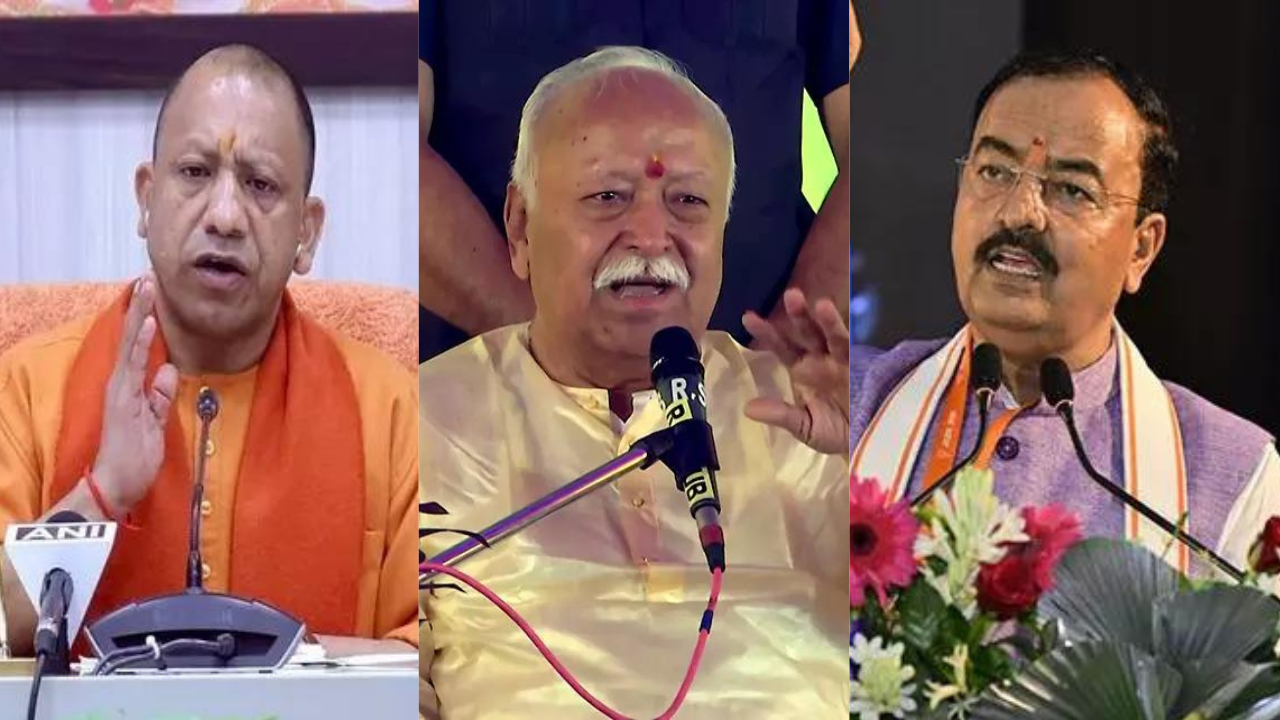 RSS mobilises office-bearers to douse fire of UP BJP’s ‘internal feud’