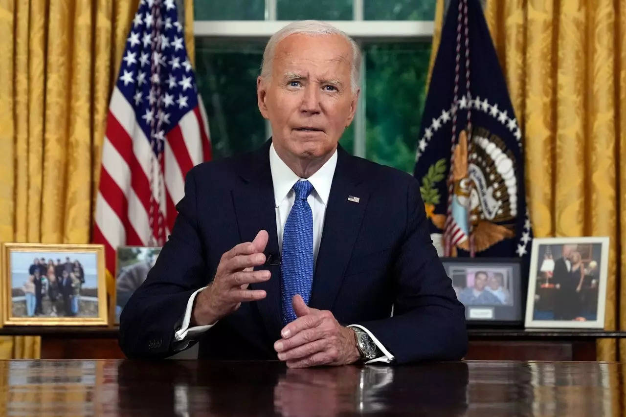 ‘Passing the torch’: Biden explains why he decided to drop out of race