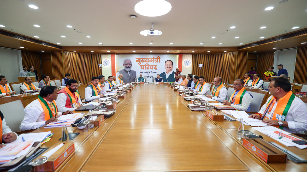 PM Modi chairs meeting with CMs, deputy CMs of BJP-governed states in Delhi