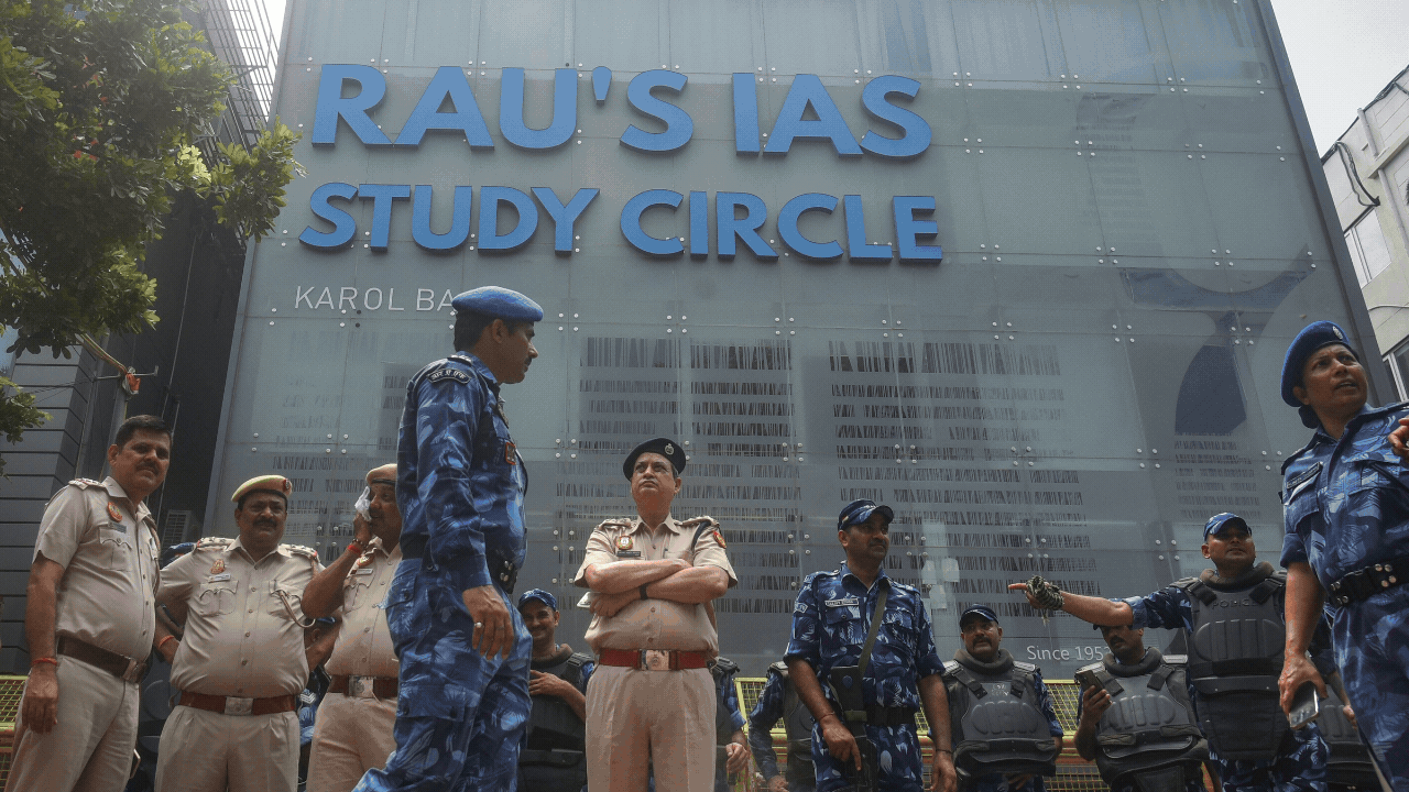 Coaching centre deaths: How many scrambled to safety as water streamed in with huge force…