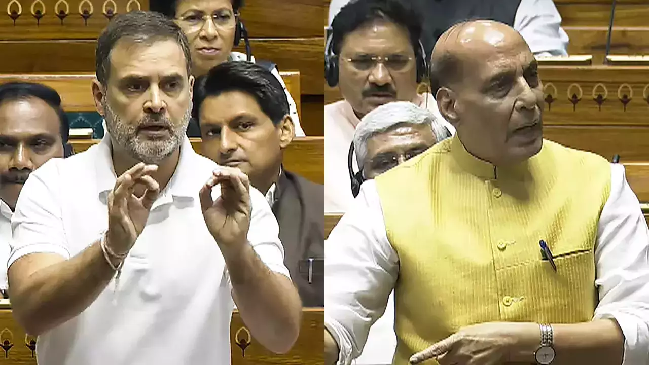 ‘If defence minister decides to be PM … ‘: Rahul’s dig at BJP