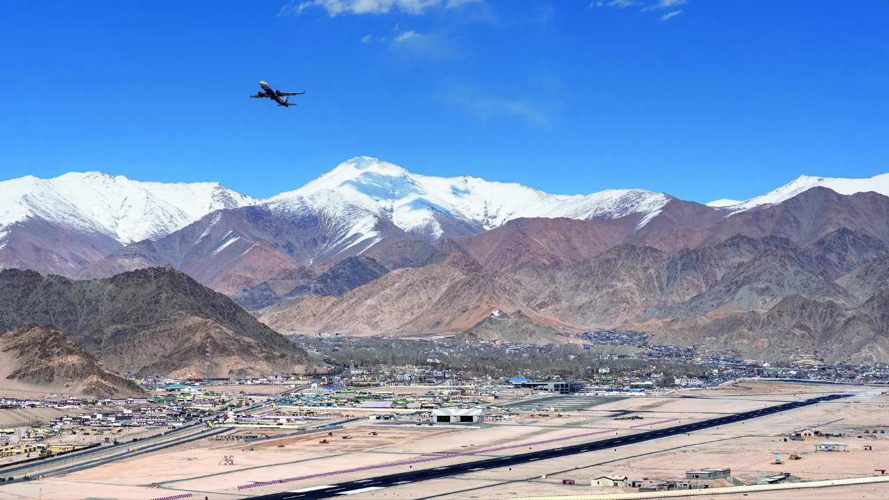 At 36°C, ‘cold desert’ Leh too hot for flights; 12 cancelled in 3 days