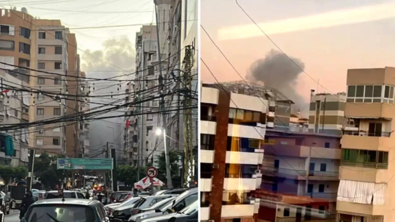 Israel strikes Lebanon’s Beirut, targets Hezbollah commander