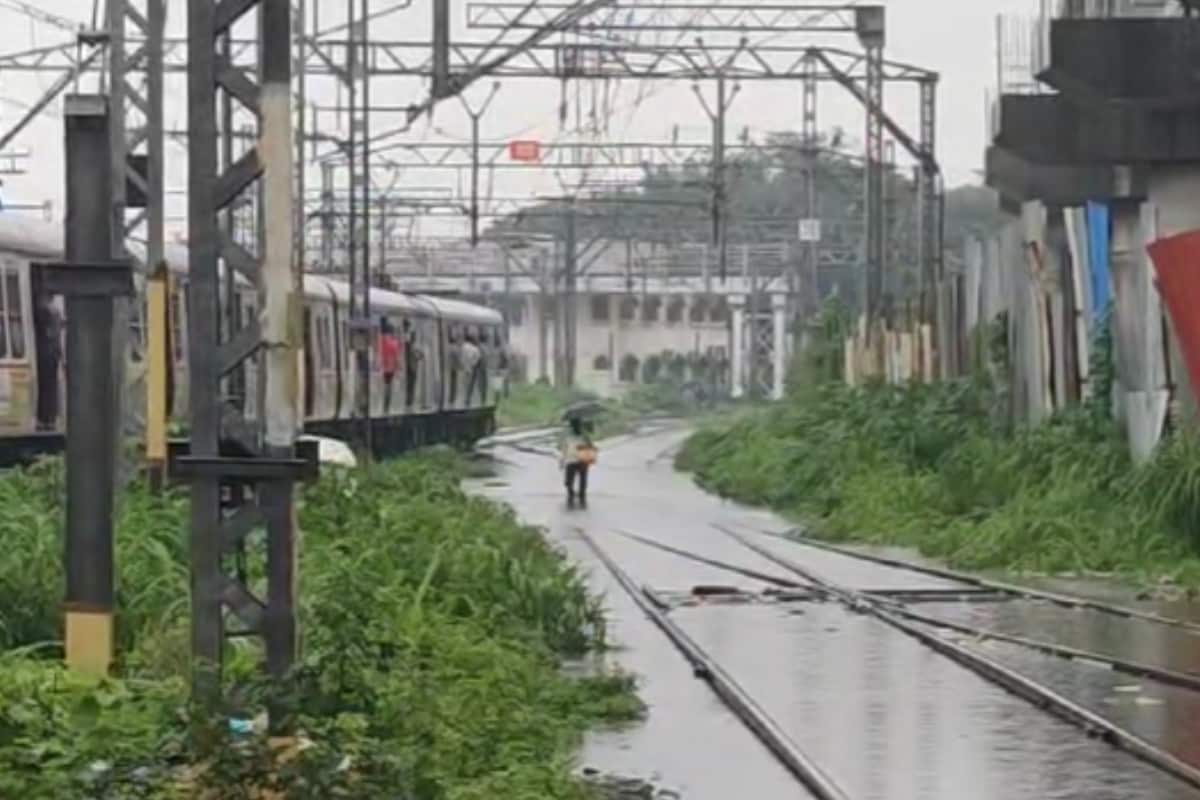 Mumbai Local Train Services Disrupted Due to Heavy Rains; Check Status Today