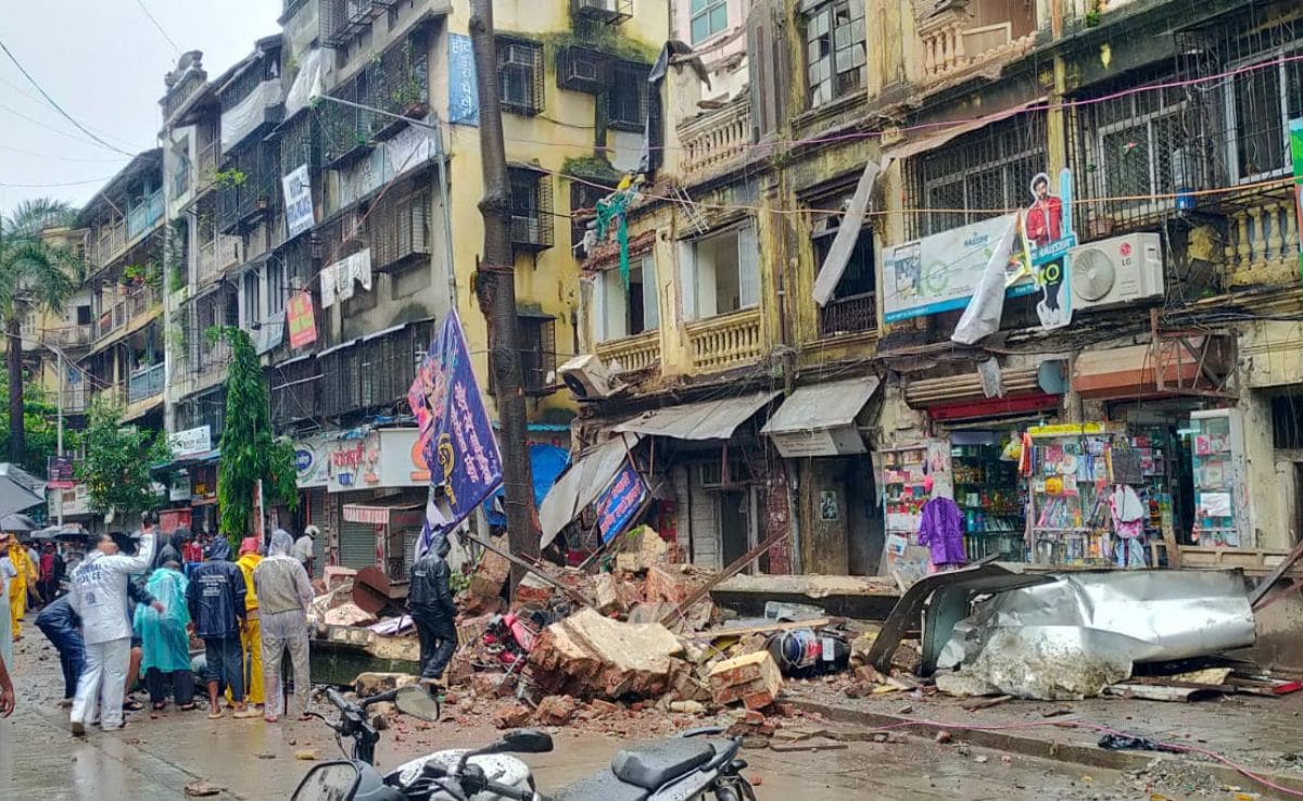 Woman Dies, Many Feared Trapped After Portion Of Mumbai Building Collapses