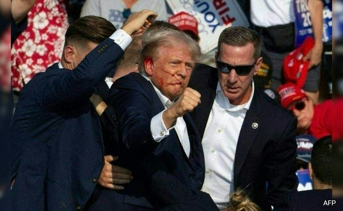 “Bullet Pierced Upper Part Of My Right Ear”: Donald Trump On Shooting At Rally