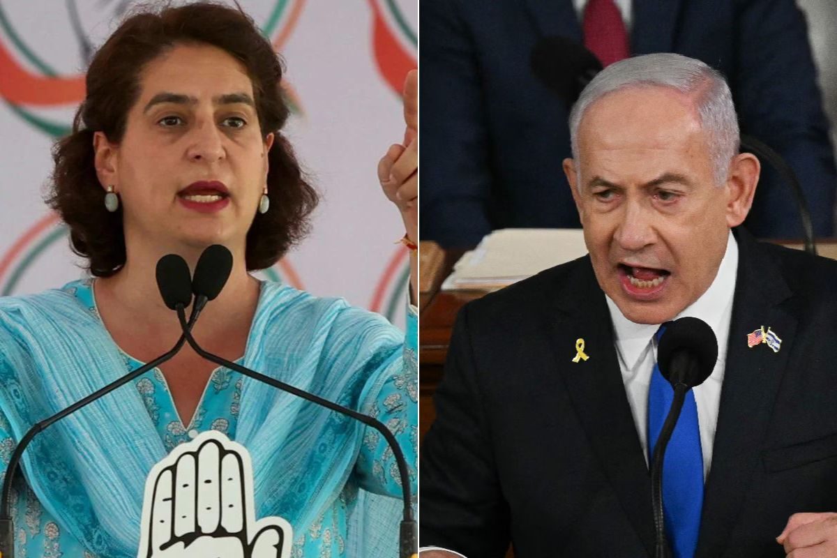 Netanyahu, His Govt Barbaric; Their Barbarism Supported By Most of Western World: Priyanka