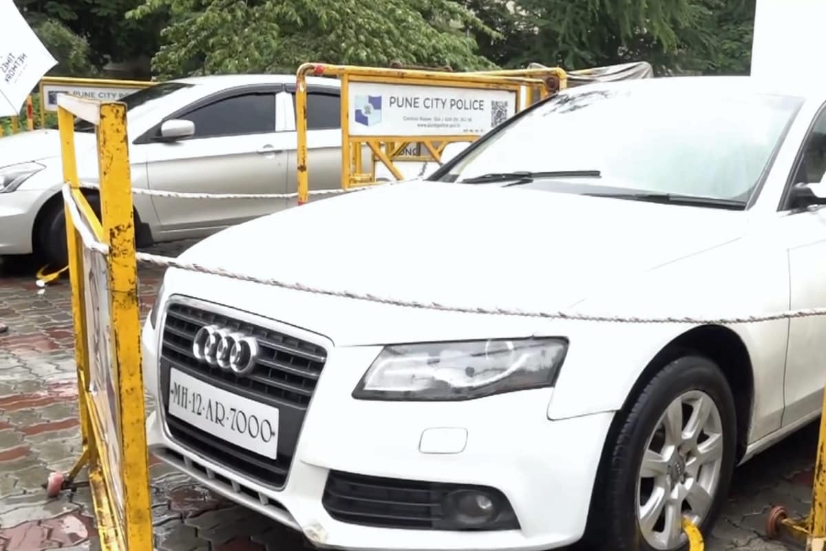 Police Seizes Trainee IAS Officer Puja Khedkar’s Audi Over Violations
