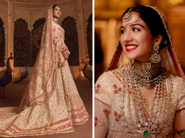 Radhika Merchant is a sight to behold in her bridal wear