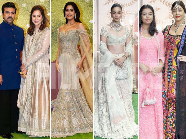 Aishwarya Rai Bachchan and more at Anant-Radhikas Shubh Ashirwad ceremony