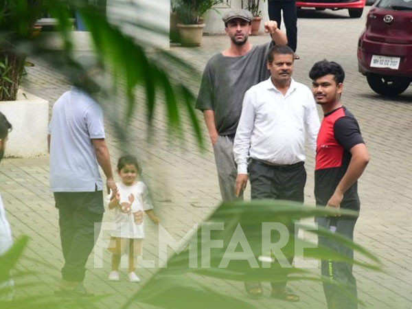 Ranbir Kapoor spends quality time with daughter Raha Kapoor