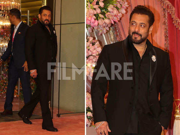 Salman Khan makes a grand entry at Anant-Radhikaâs sangeet