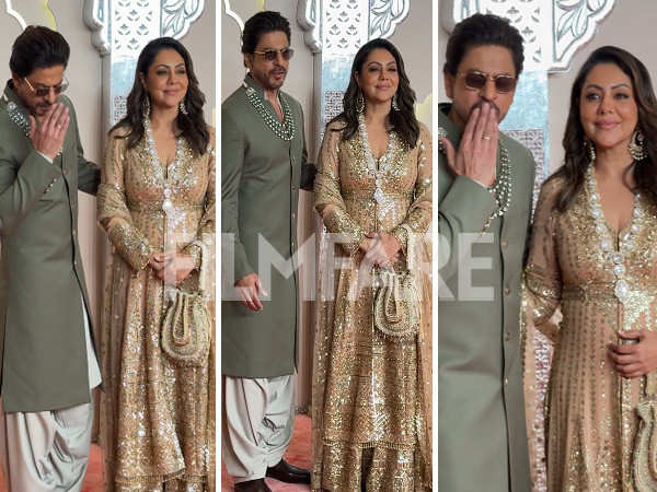 Shah Rukh Khan and Gauri Khan make heads turn at Anant-Radhikas wedding