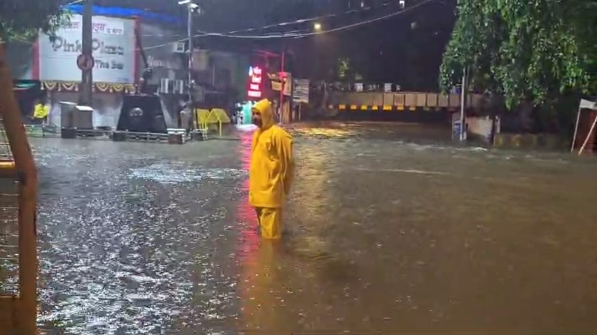 Heavy Rain In Mumbai Disrupts Train Services, School, Colleges Shut
