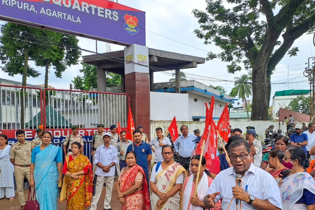 Left calls 12-hour Tripura shutdown on Sunday to protest murder of CPI-M Zilla Parishad candidate