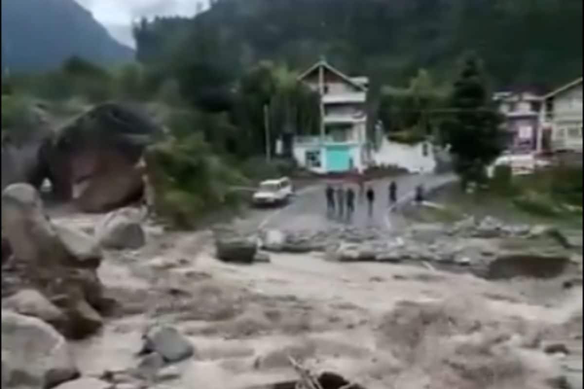 Stretch Of Manali-Leh National Highway Closed After Cloudburst Triggers Flash Flood In Himachal’s Kullu