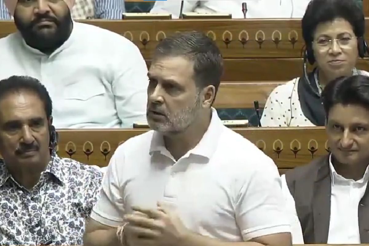 Atmosphere Of Fear Prevails In Country, INDIA Bloc Will Break BJP’s ‘Chakravyuh’: Rahul Gandhi In Lok Sabha