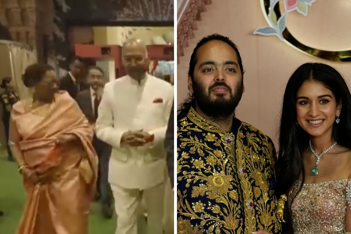 Former President Ram Nath Kovind, Family Among Guests At Anant-Radhika’s ‘Shubh Aashirwad’ In Mumbai