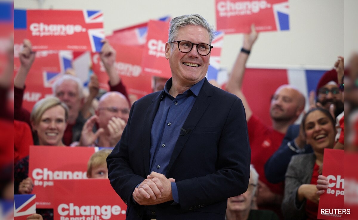 Huge Win For Labour, Historic Loss For Rishi Sunak’s Party: Exit Poll