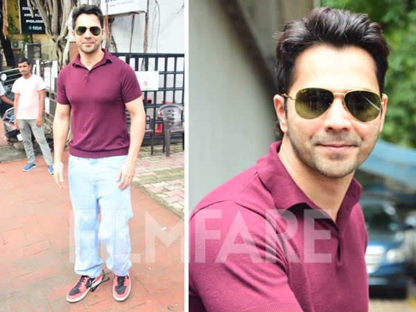 Photos: Varun Dhawan steps out in the city looking stylish