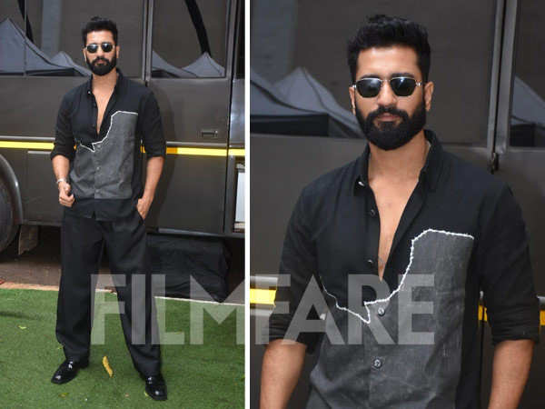 Photos: Vicky Kaushal looks dapper as he steps out to promote Bad Newz