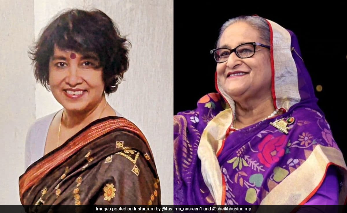 Taslima Nasreen, In Exile, Finds An Irony In Sheikh Hasina’s Escape