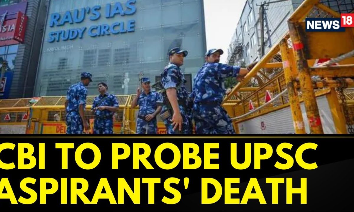 Rajendra Nagar Case | CBI To Probe UPSC Aspirants’ Death, HC Flags Delhi’s ‘Outdated’ Infrastructure