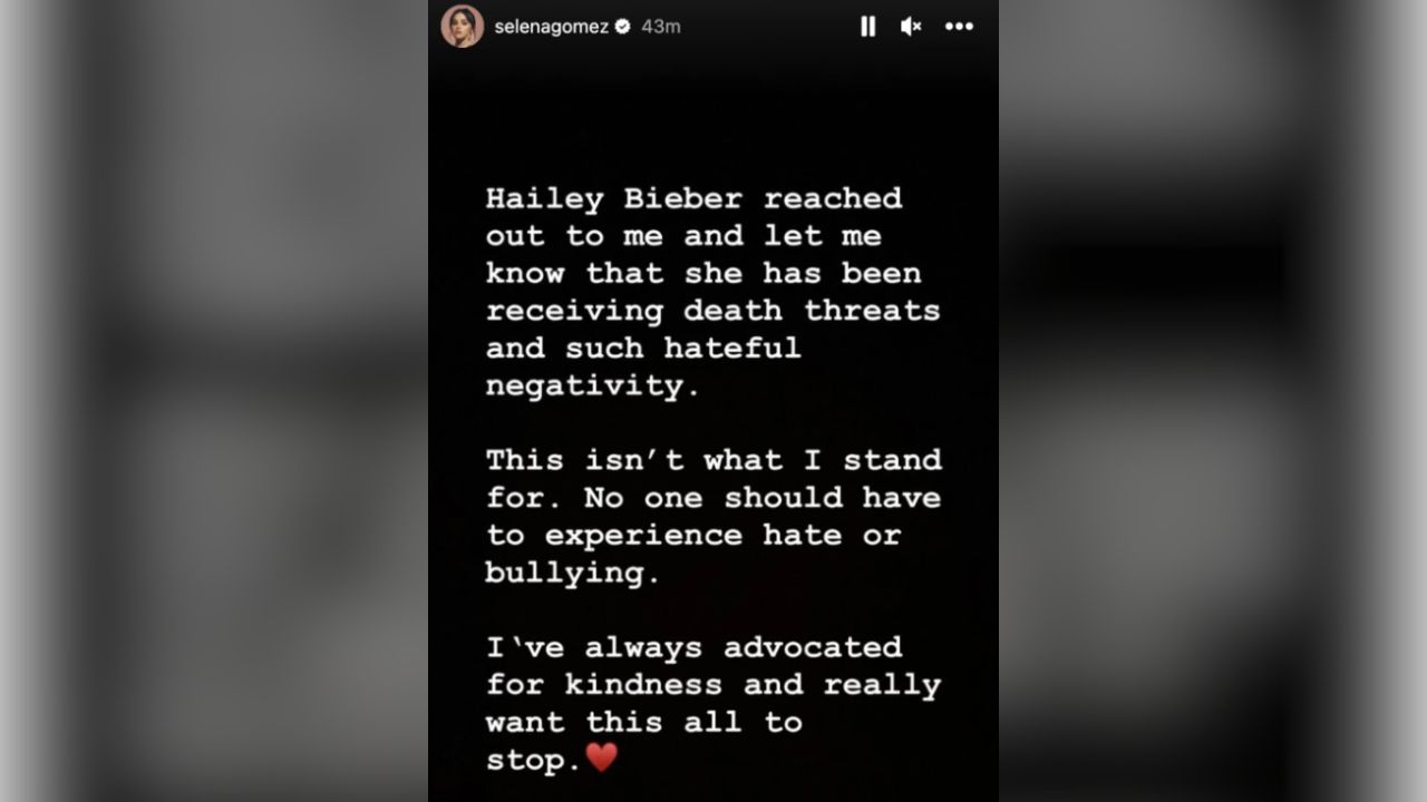 Throwback: When Selena Gomez Said Hailey Bieber Reached Out To Her About Receiving Death Threats
