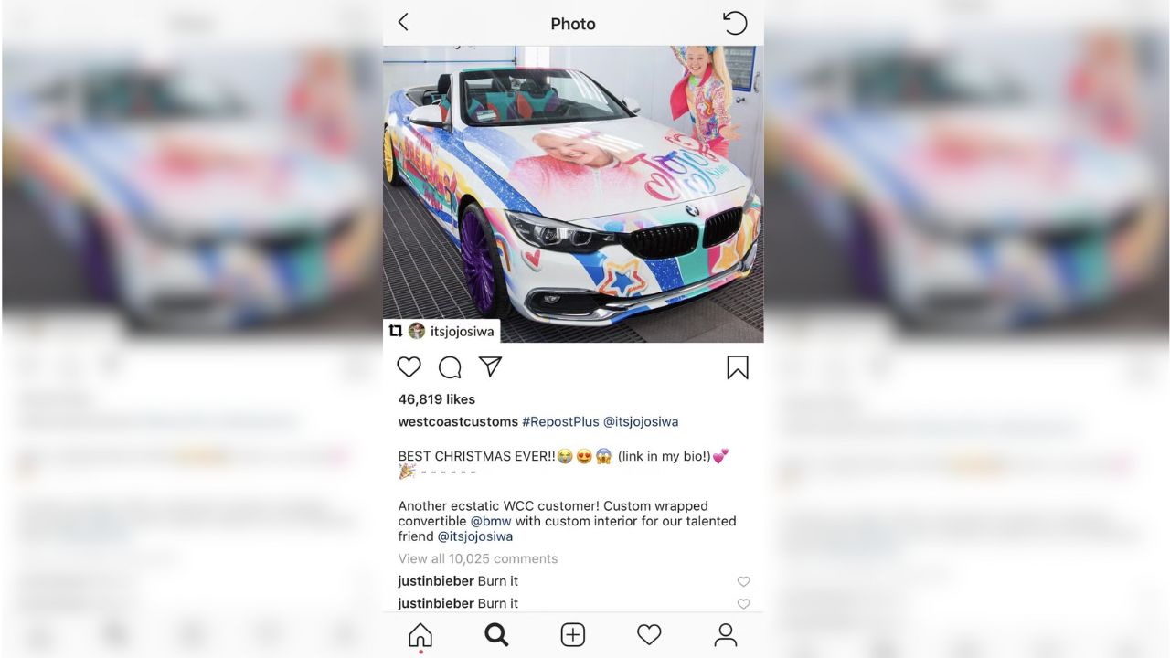 Why Did Justin Bieber Leave ‘Burn It’ Remarks Over JoJo Siwa’s IG Post; Feud Explained