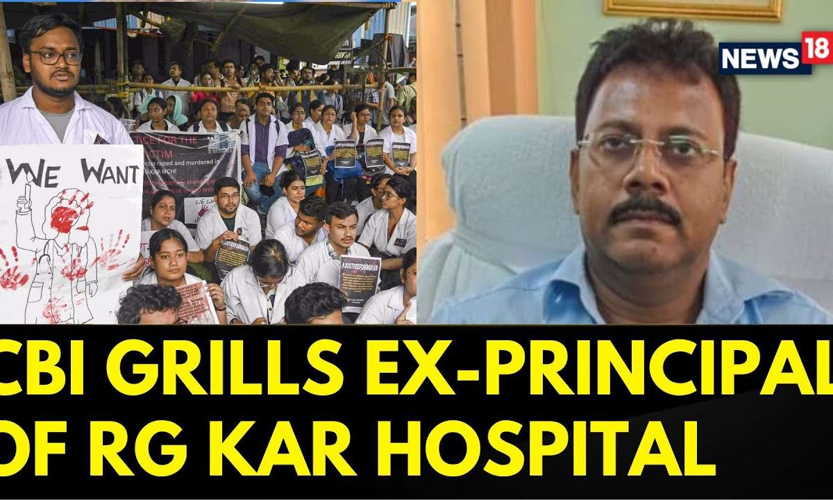 Kolkata Doctor Death | CBI Grills Former Principal Of RG Kar Hospital Sandip Ghosh For The 3rd Day
