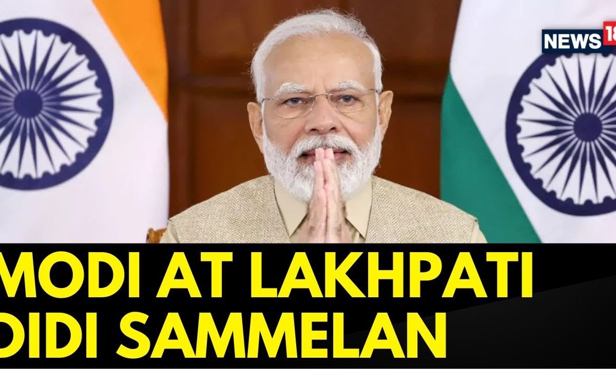 PM Modi participates in ‘Lakhpati Didi Sammelan’ at Jalgaon, calls women security “very important”