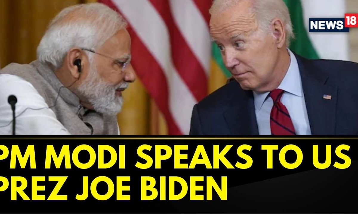 PM Modi News Today | PM Narendra Modi Speaks To U.S President Joe Biden | Breaking News | News18