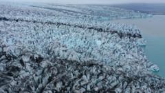 Two missing after ice collapse in Icelandic glacier