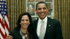 Key moments when Harris and Obama’s political paths crossed