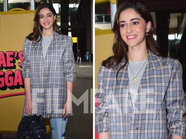 Photos: Ananya Panday promotes new series Call Me Bae in a special way
