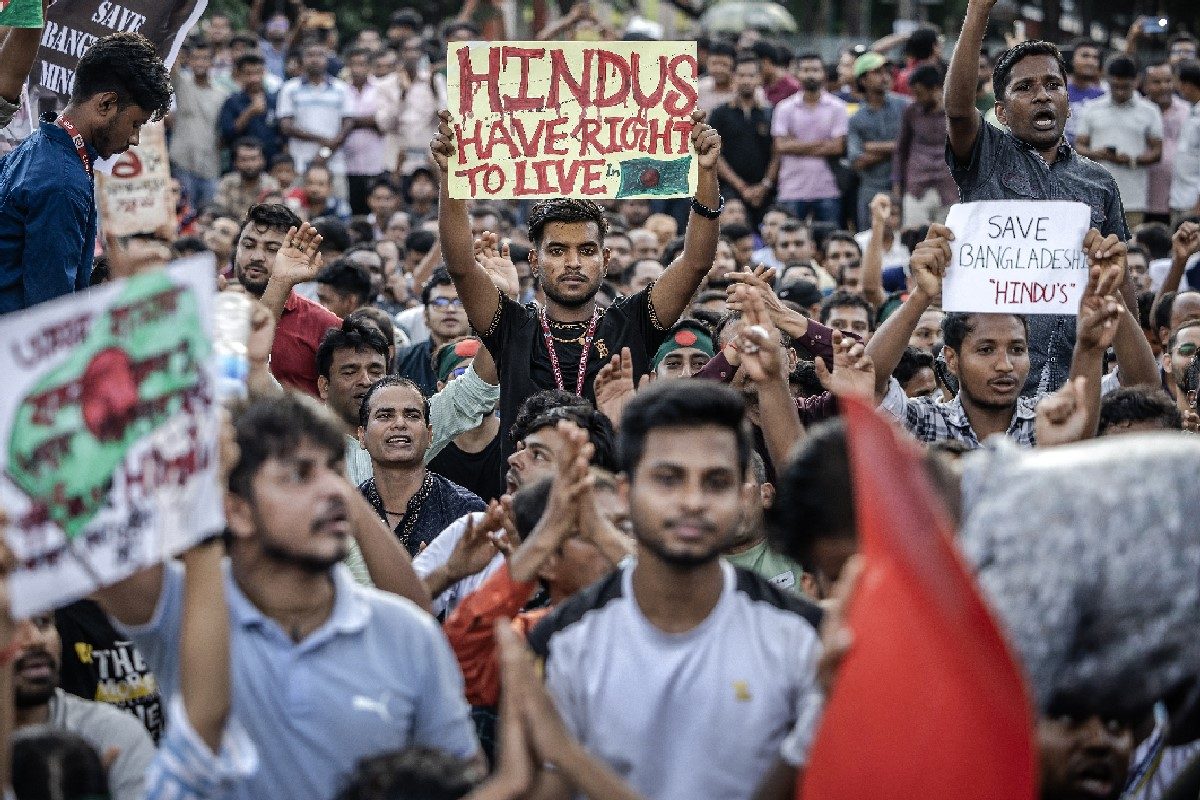 Protests Erupt in Dhaka, Abroad over Violence against Hindus in Bangladesh; Indian Govt Monitoring Situation, Sources Tell News18