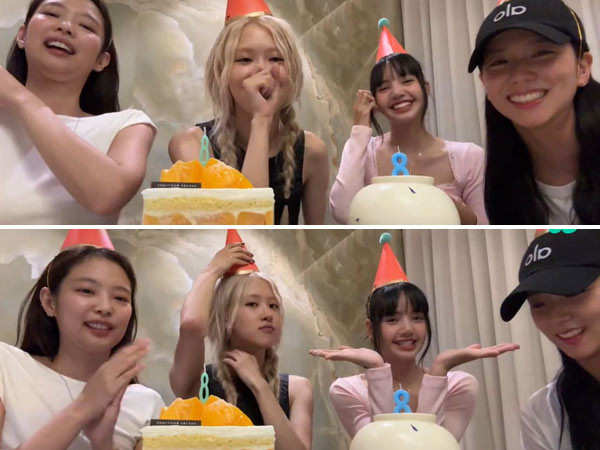 BLACKPINKâs Jisoo RosÃ© Jennie and Lisa reunite on 8th anniversary