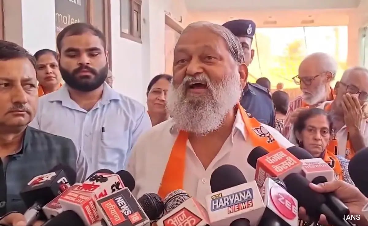 “Hold Haryana Polls Tomorrow, Our Party Is Ready”: BJP’s Anil Vij Amid Criticism
