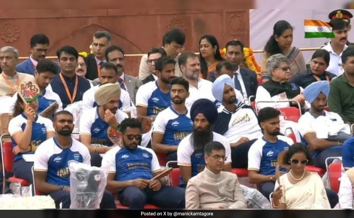 Rahul Gandhi’s Seat At Red Fort Triggers Fresh Congress Attack On BJP