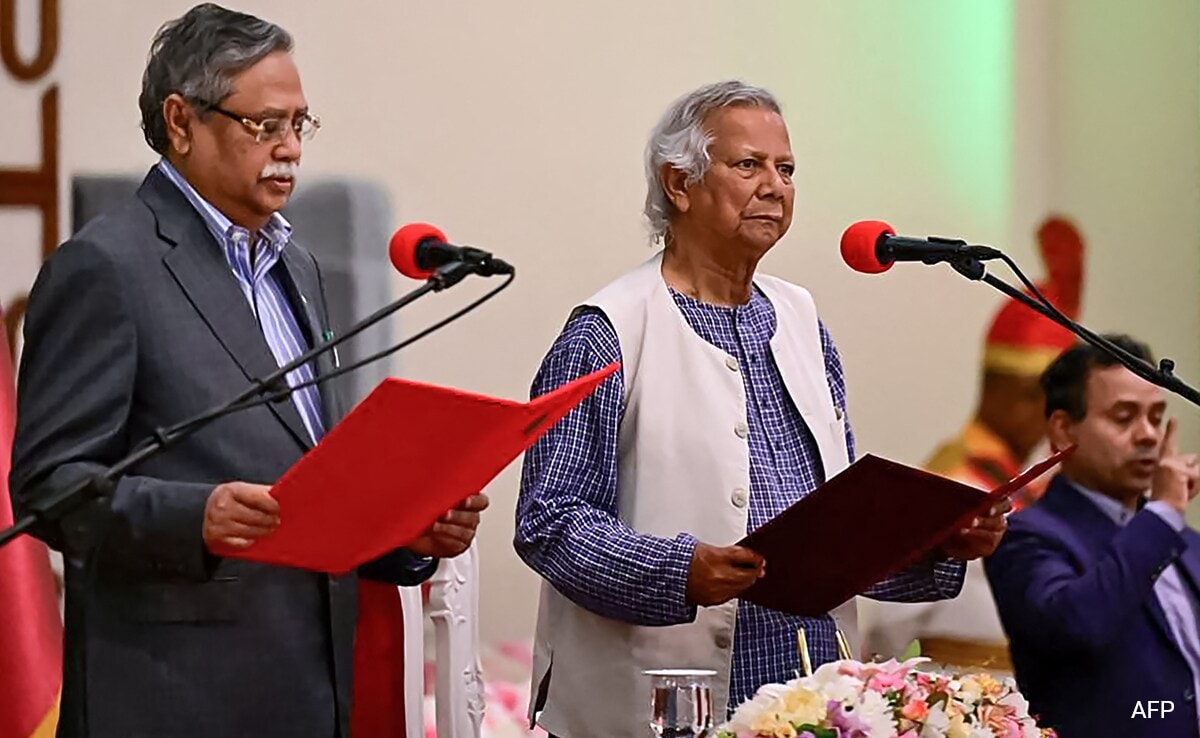 Muhammad Yunus Takes Oath As Head Of Interim Government In Bangladesh