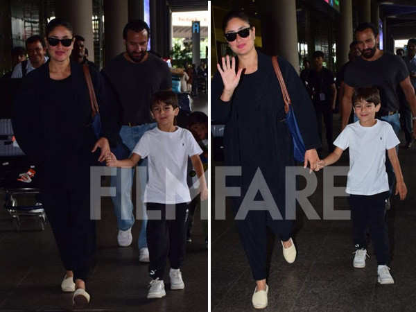 Kareena Kapoor Khan and Saif Ali Khan are back from their summer vacay