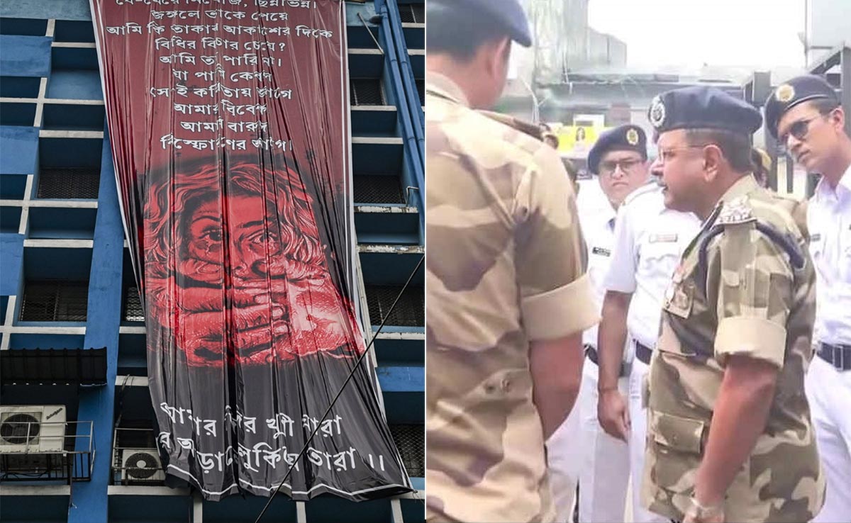 Central Force Recce At Kolkata Hospital Where Doctor Was Raped, Murdered