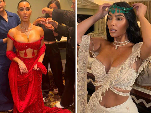 Kim Kardashian drops new pictures from Anant-Radhikaâs wedding celebrations